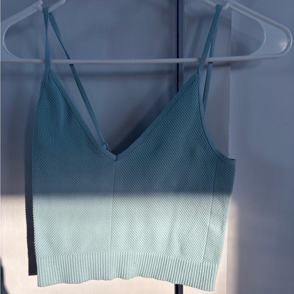Super Cute Blue Tank Top
Size: S/M